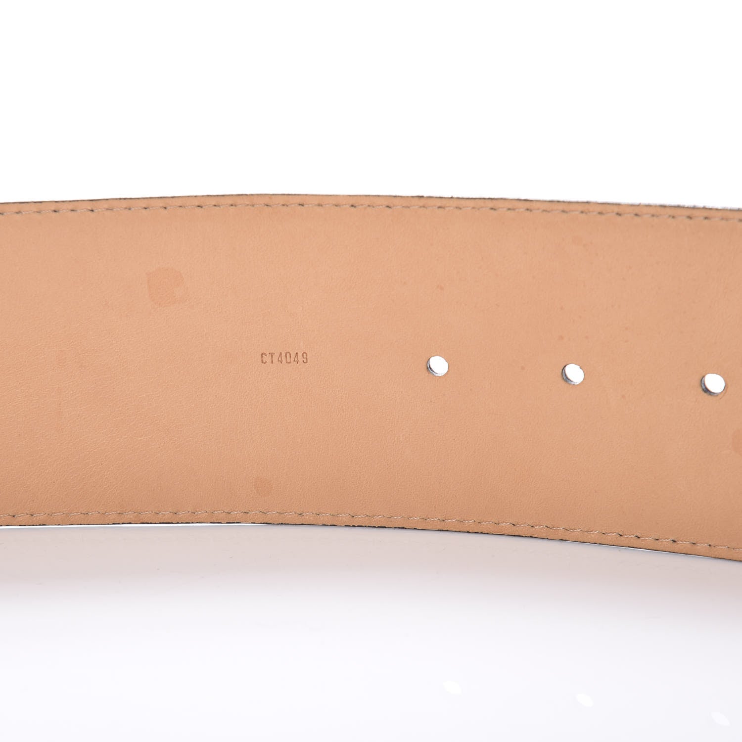 Louis Vuitton Patent LV Facettes Belt 85 34 Amarante 5 of 9