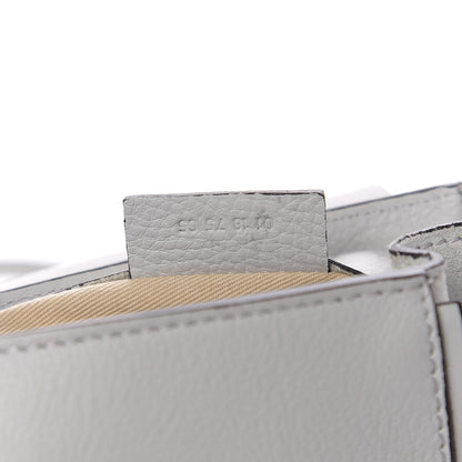 Chloe Suede Calfskin Mini Faye Backpack Airy Grey 6 of 9