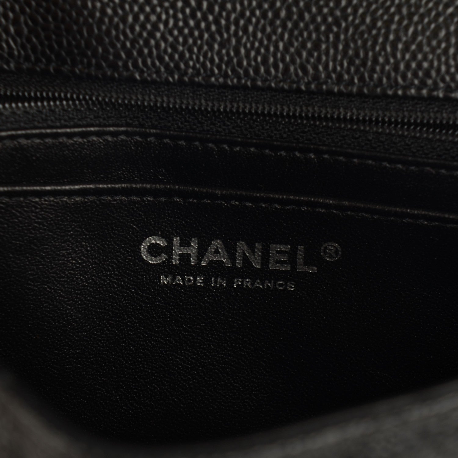 Chanel Caviar Quilted Mini Rectangular Flap Black 7 of 8