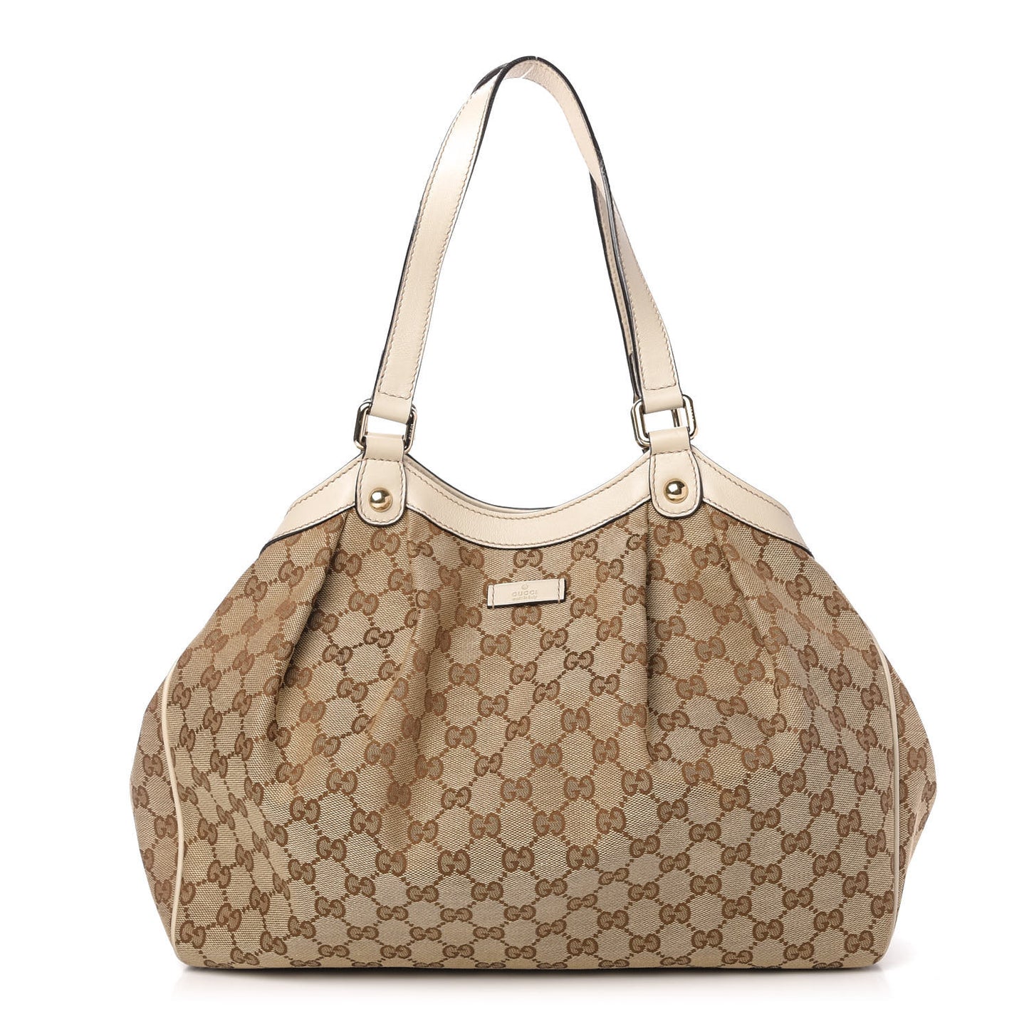 Monogram Shoulder Bag White