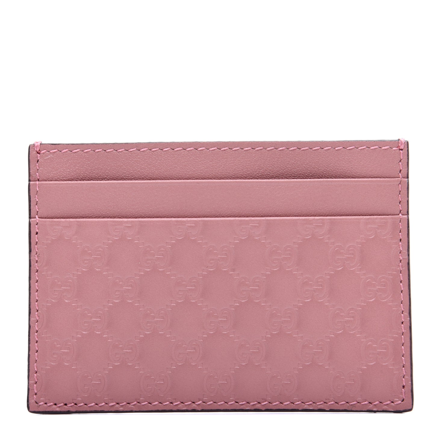 Microguccissima Card Holder Soft Pink