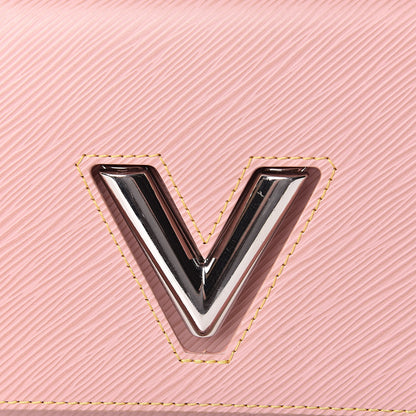 Louis Vuitton Epi Twist Shoulder Bag MM Rose Ballerine 11 of 12