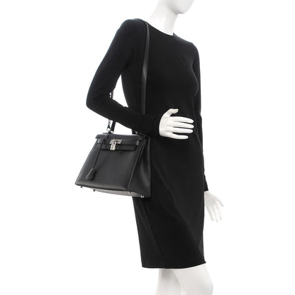 Hermes Epsom Kelly Sellier 28 Black 2 of 36