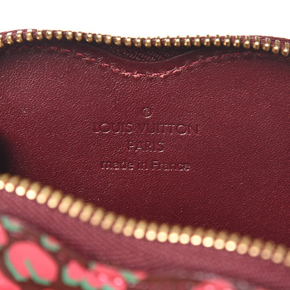 Louis Vuitton Vernis Leopard Coeur Heart Coin Purse Rouge Fauviste 5 of 6