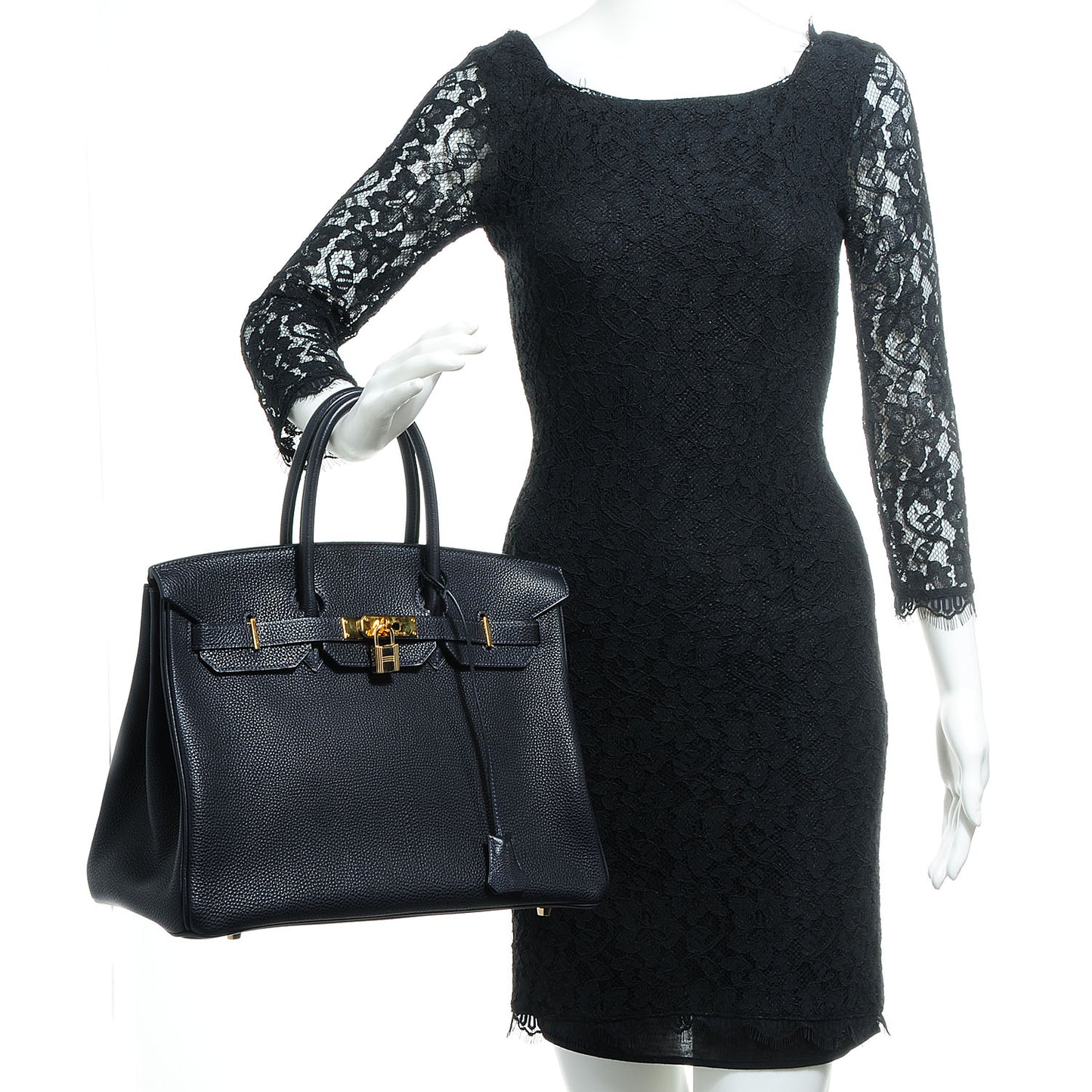 Togo Birkin 35 Indigo