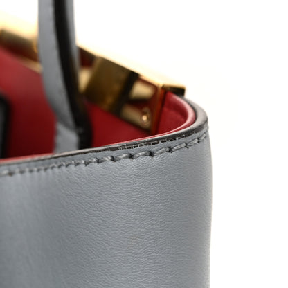 Fendi Vitello Dolce Petite 2Jours Tote Polvere 12 of 15