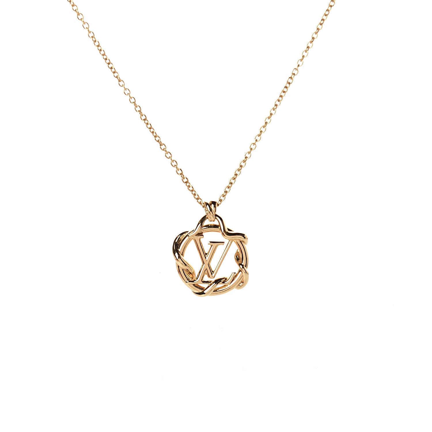 Louis Vuitton Metal Garden Louise Necklace 1 of 7