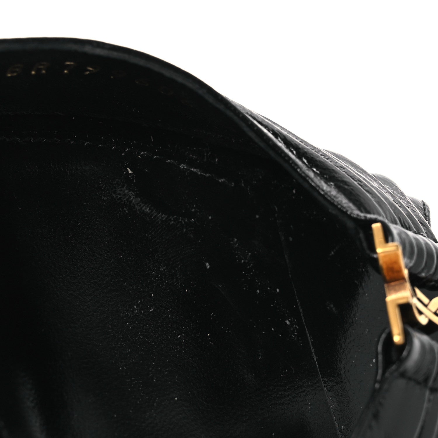 Saint Laurent Nappa Sugar Babylone 90 Mules 38.5 Black 11 of 12