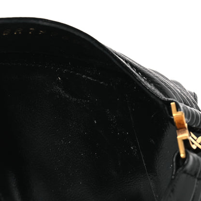 Saint Laurent Nappa Sugar Babylone 90 Mules 38.5 Black 11 of 12