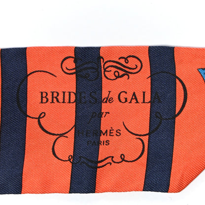 Hermes Silk Brides de Gala Bayaderes Twilly Vermillon 2 of 10