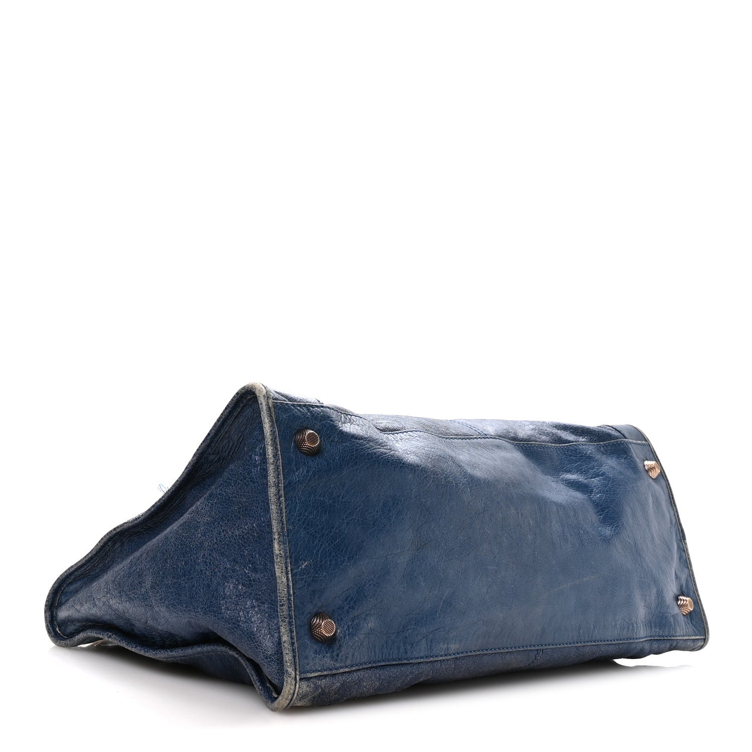Balenciaga Agneau Giant 12 Gold Hardware Work Bleu Glacier 5 of 11