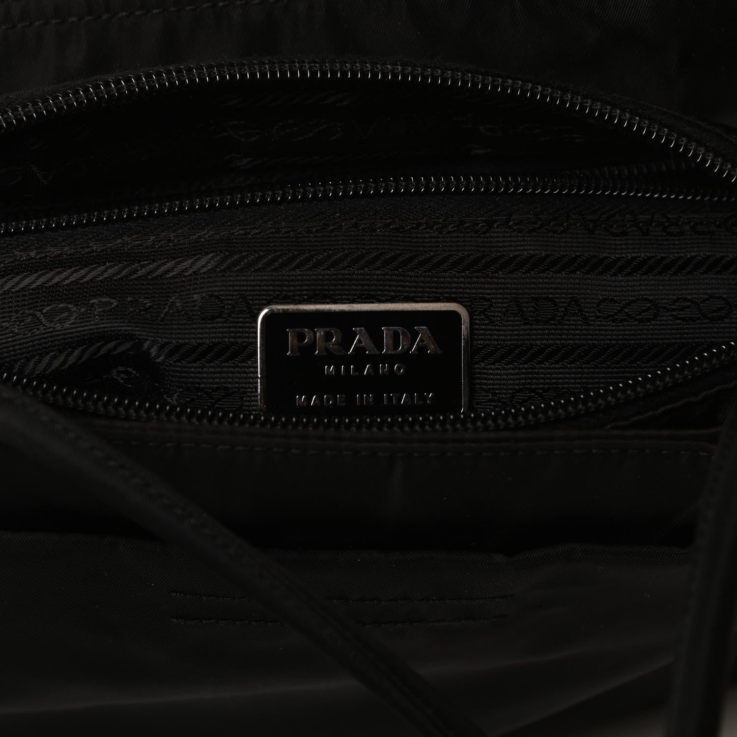 Prada Nylon Tote Black 10 of 13