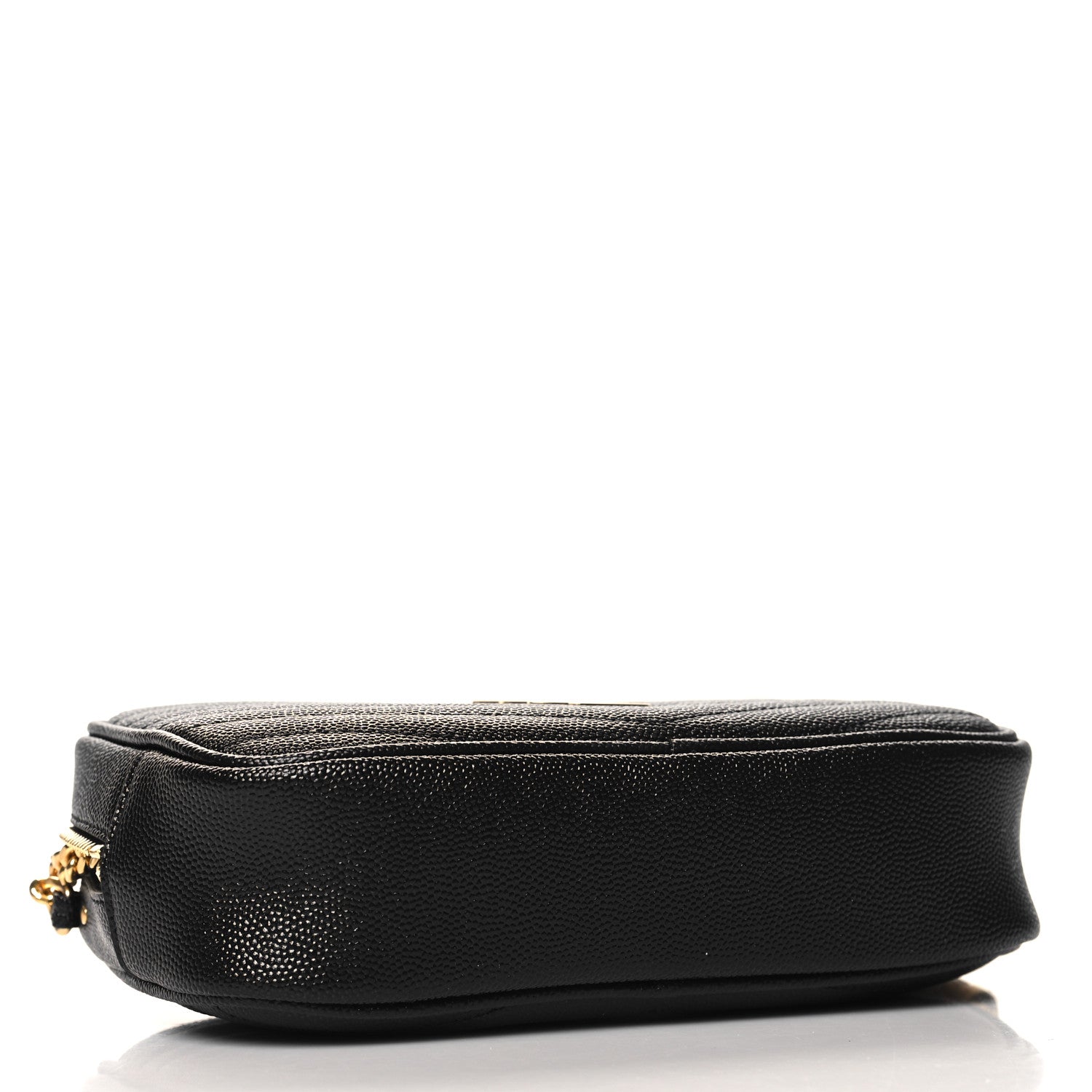 Saint Laurent Grain De Poudre Matelasse Monogram Mini Lou Camera Bag Black 4 of 10