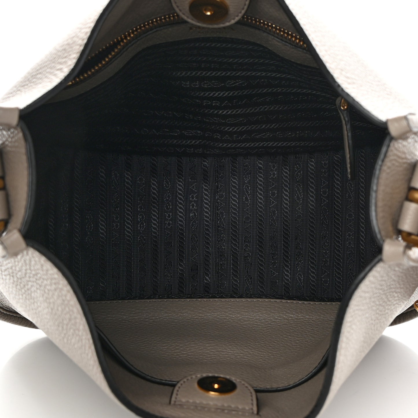 Vitello Daino Hobo Messenger Bag Argilla