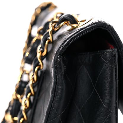 Chanel Lambskin Quilted XL Jumbo Single Flap Black 28 of 33