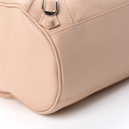 Balenciaga Matte Goatskin Rubber Covered Classic Hardware Mini Twiggy Rose Poudre 7 of 11