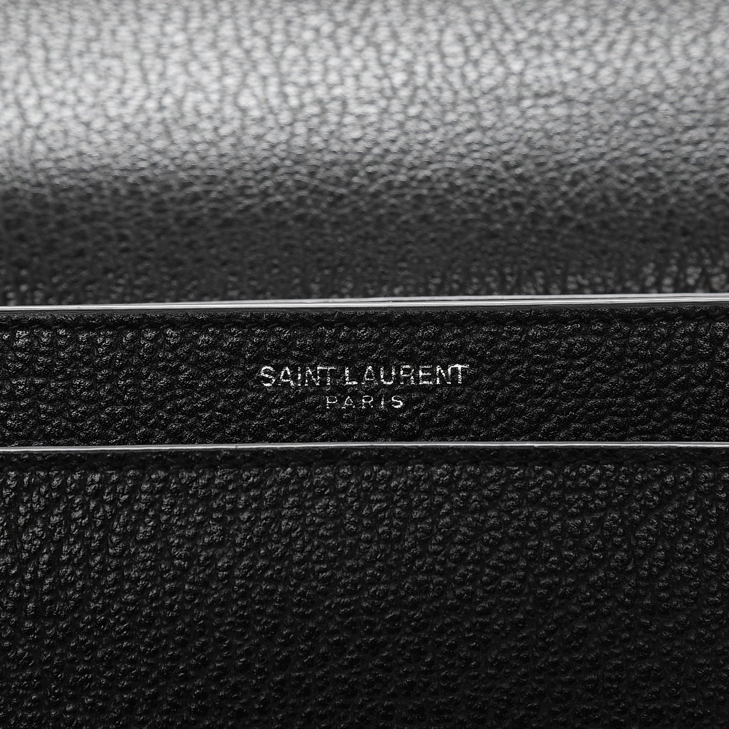 Grained Calfskin Medium Monogram Sunset Black