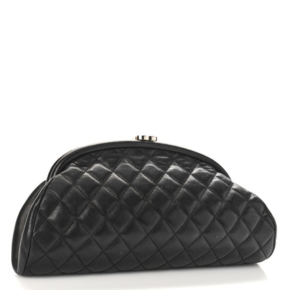 Chanel Lambskin Quilted Timeless Clutch Black 3 of 9