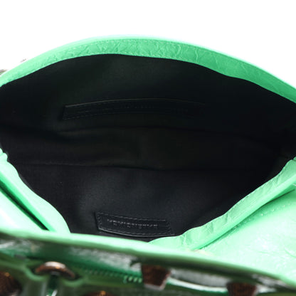 Balenciaga Agneau Arena Le Cagole Sling Bag XS Mint Green 5 of 10