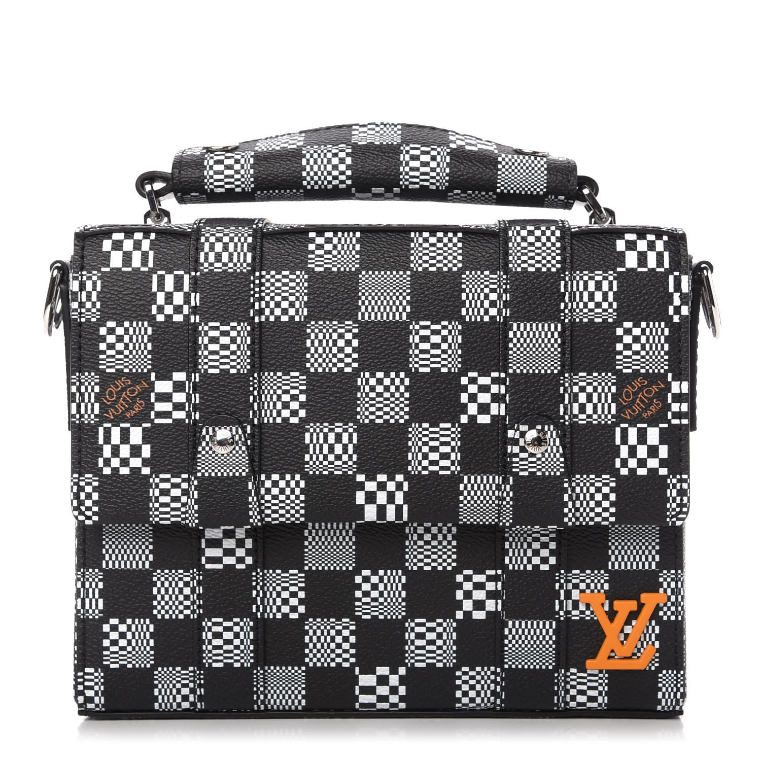 Louis Vuitton Damier Distorted Flap Soft Trunk Messenger 1 of 9