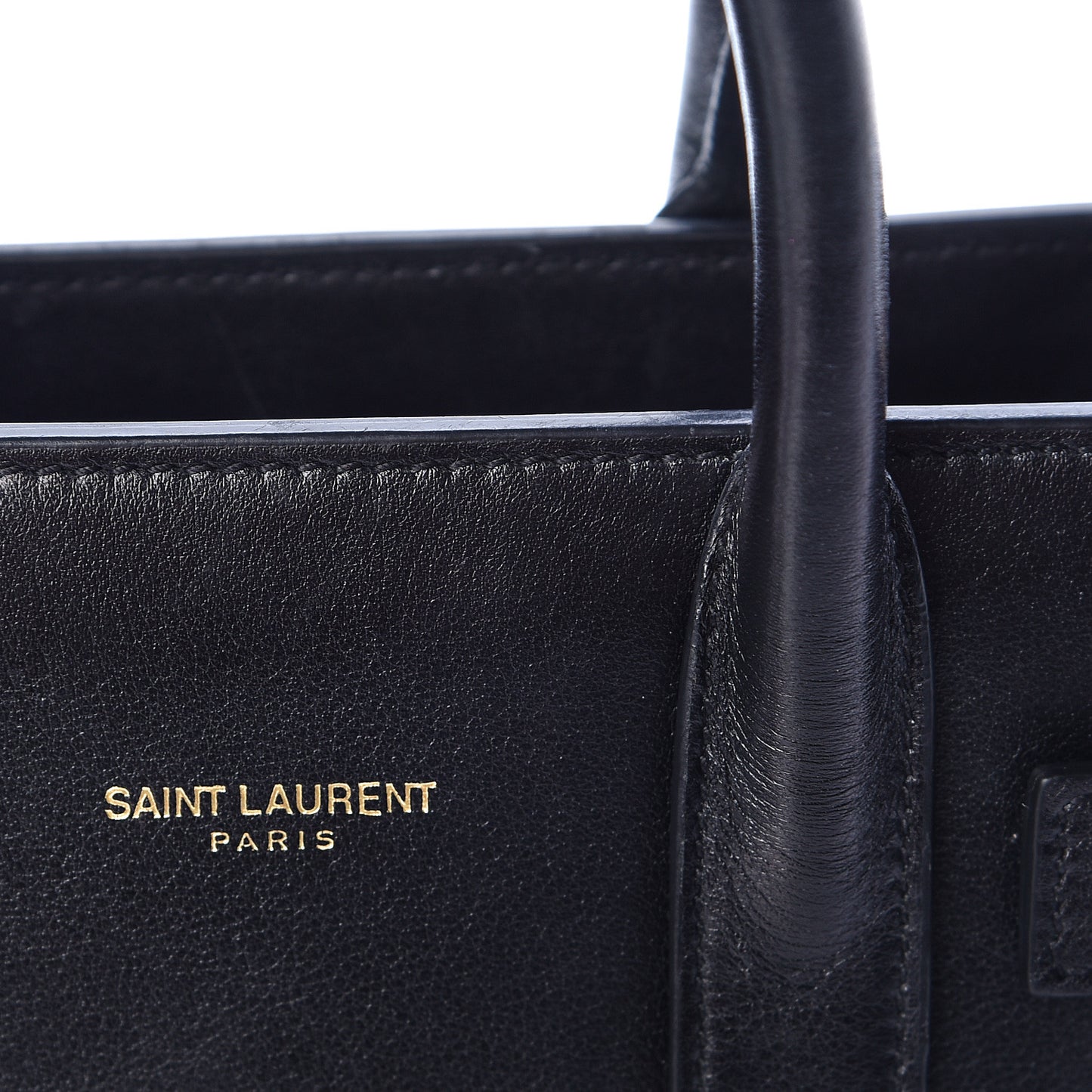 Calfskin Nano Sac de Jour Black