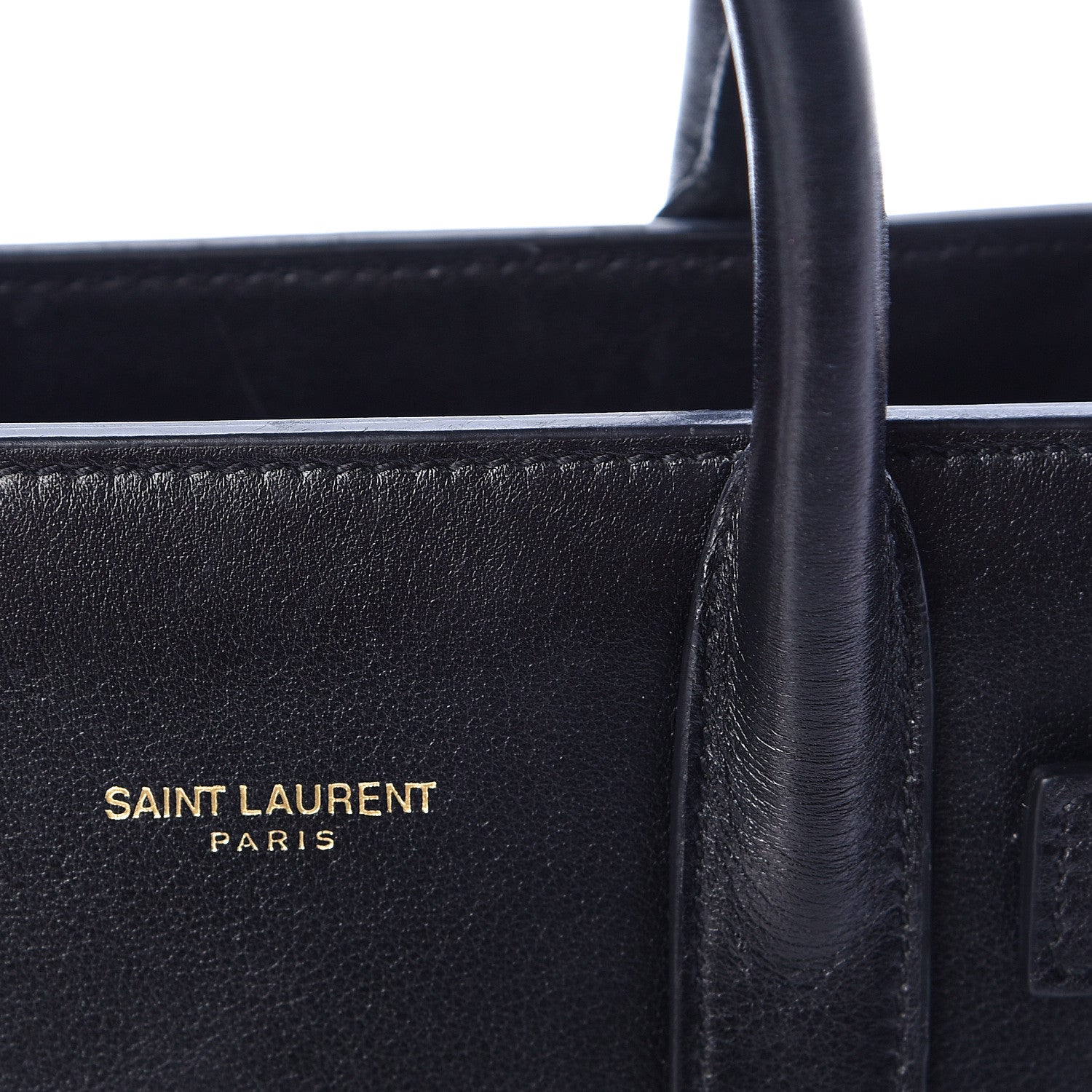 Saint Laurent Calfskin Nano Sac de Jour Black 12 of 17