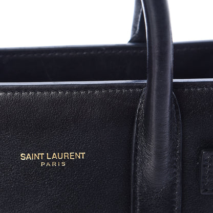 Saint Laurent Calfskin Nano Sac de Jour Black 12 of 17