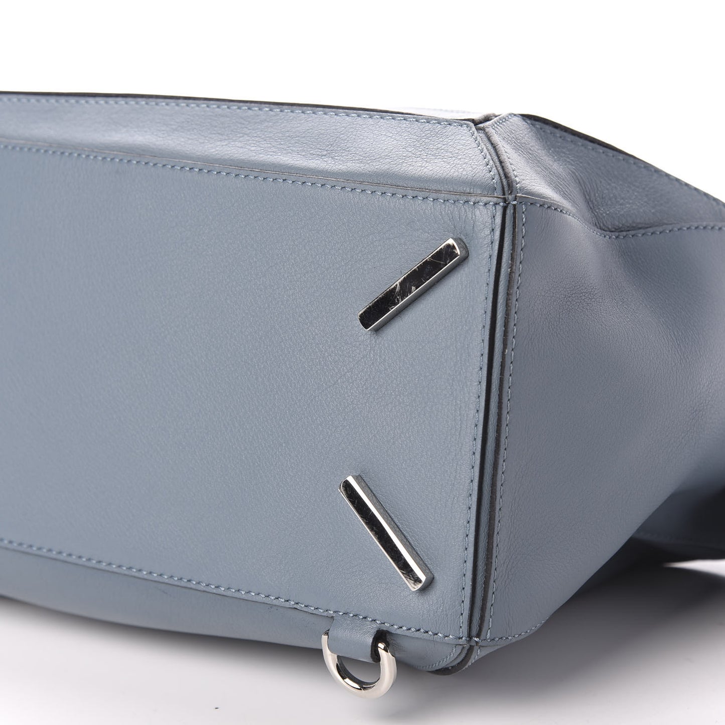 Calfskin Medium Puzzle Bag Stone Blue