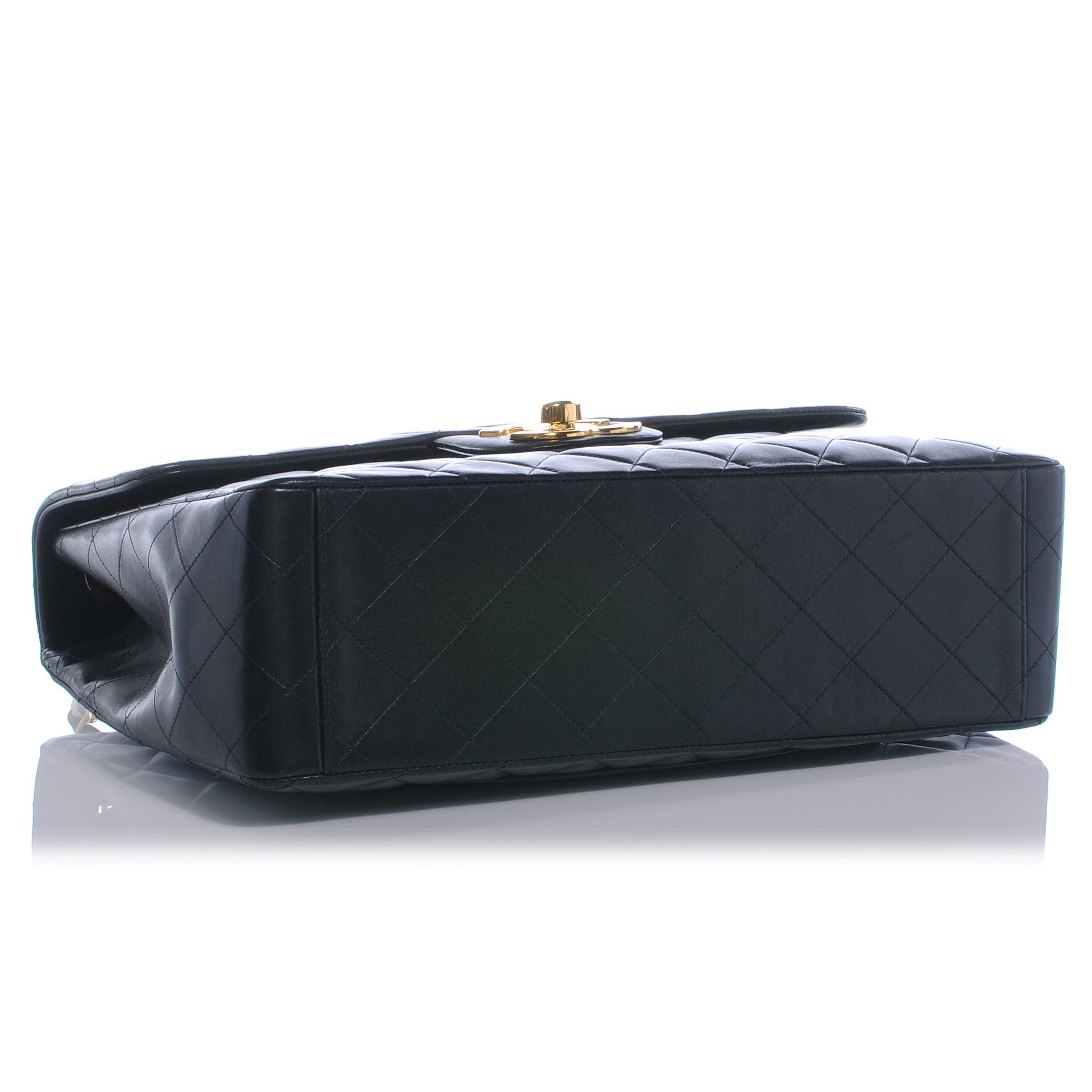 Chanel Lambskin XL Jumbo Flap Black 4 of 7