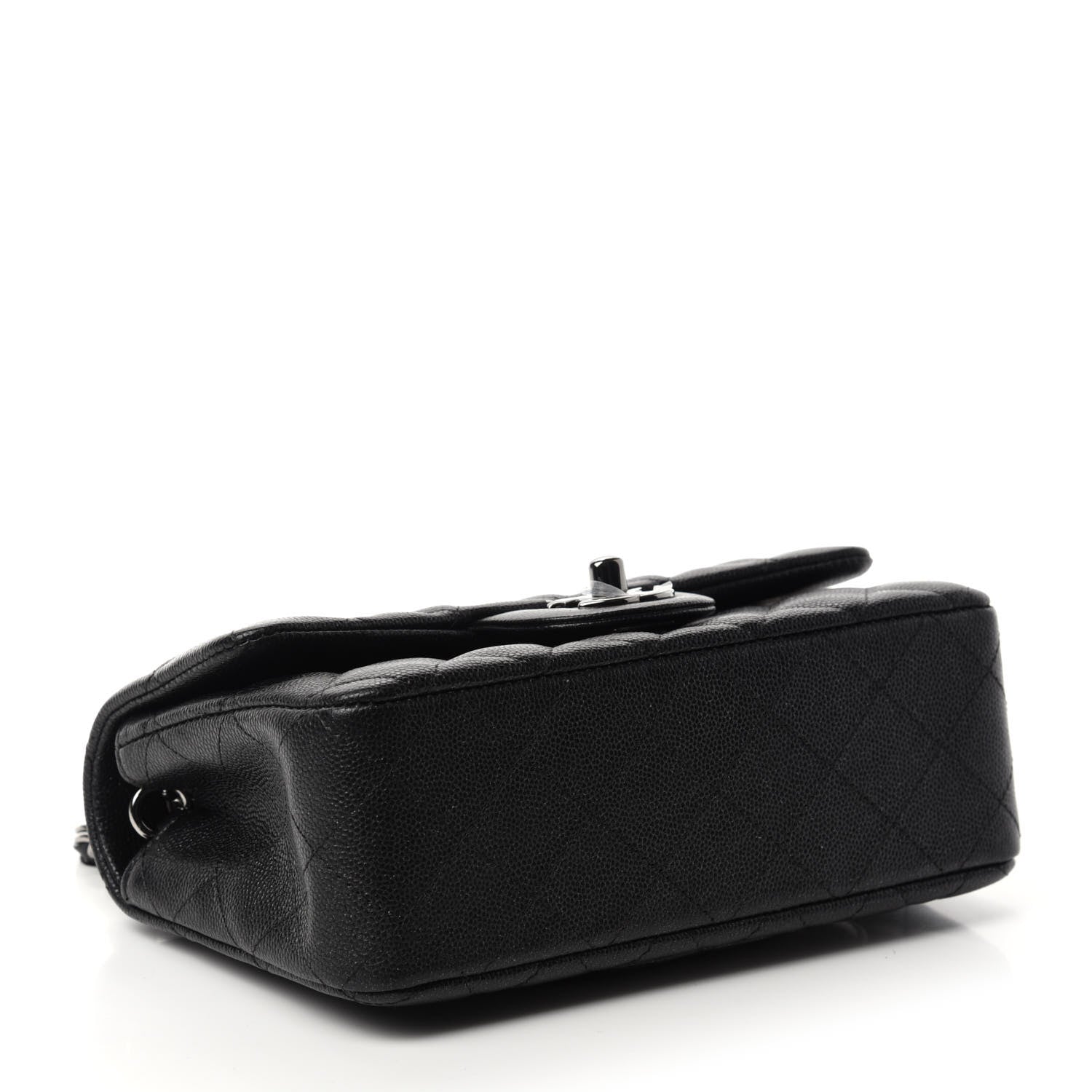 Chanel Caviar Quilted Mini Rectangular Flap Black 4 of 13