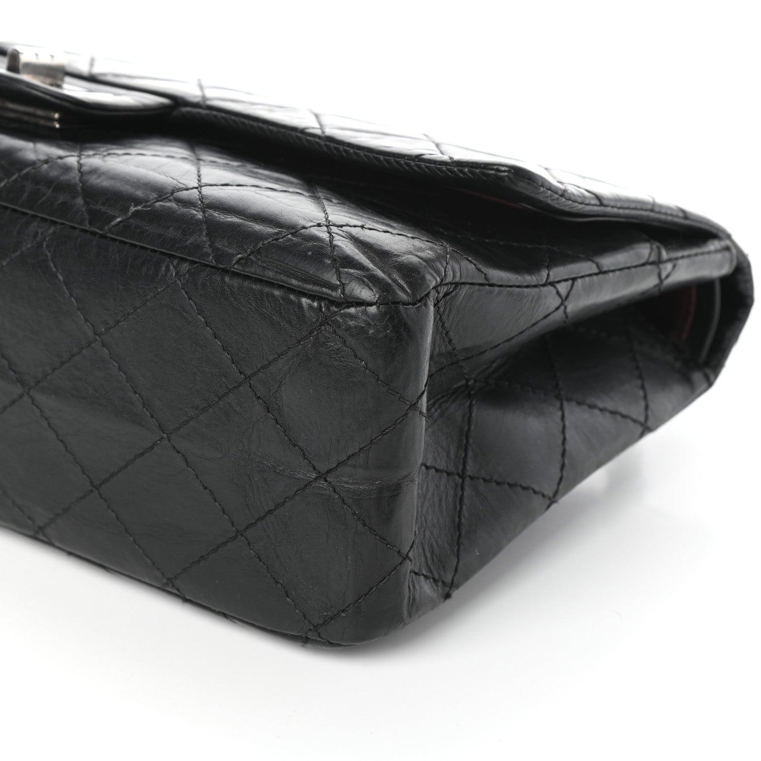 Chanel Aged Calfskin Quilted 2.55 Reissue 227 Flap Black 10 of 10
