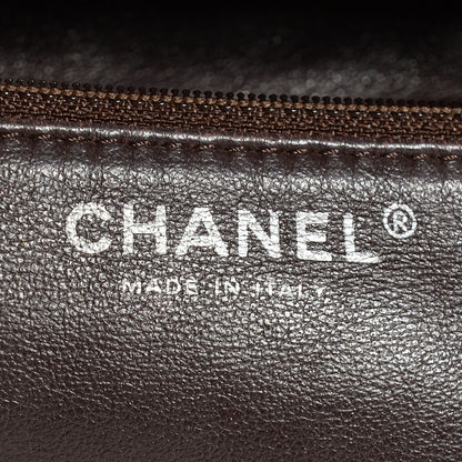 Chanel Calfskin Quilted CC Shoulder Bag Brown 6 of 7