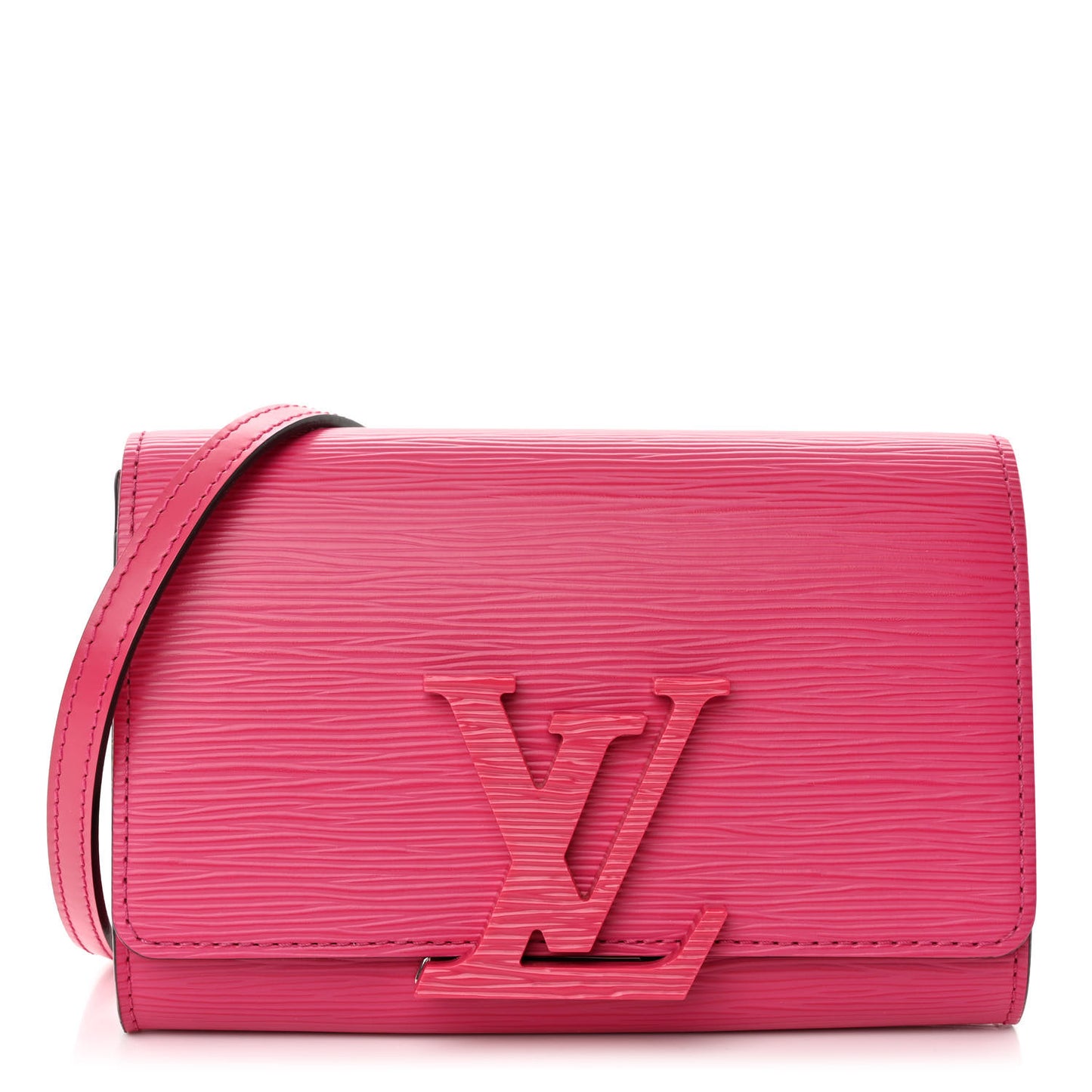 Epi Louise Strap PM Hot Pink
