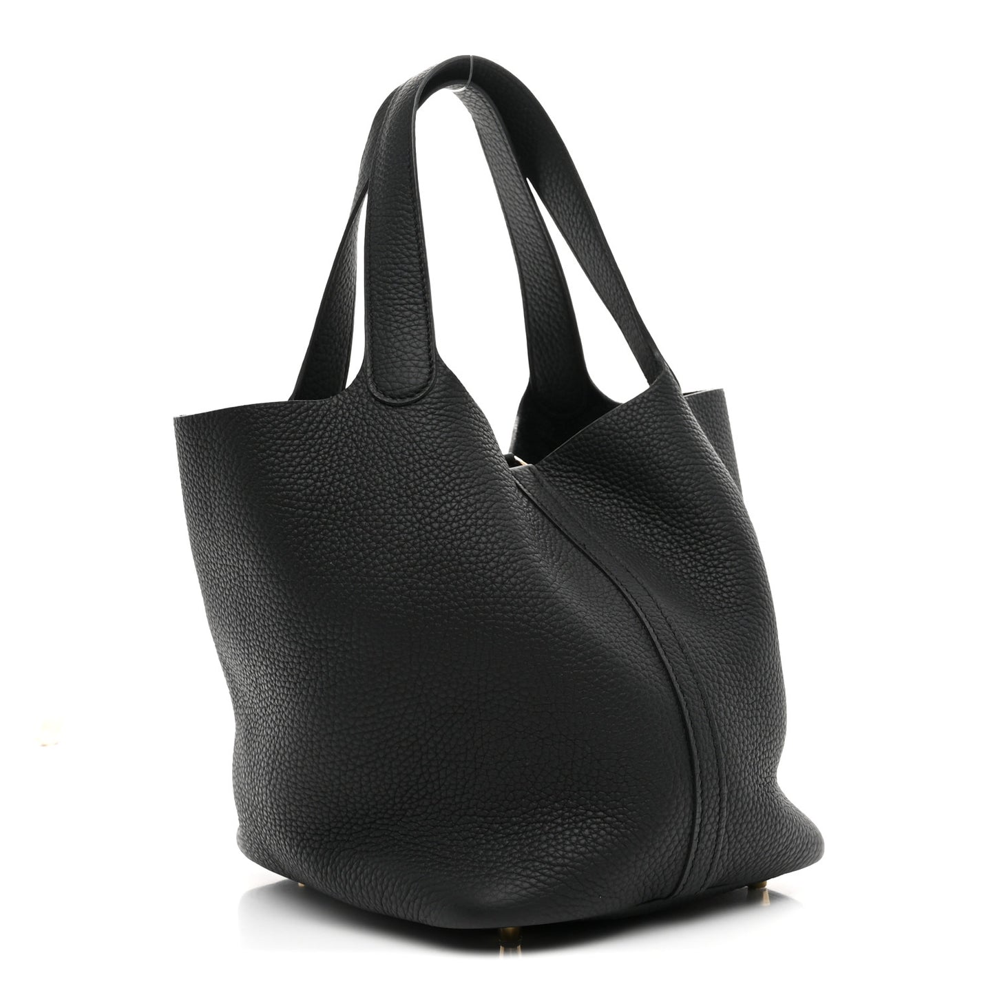 Taurillon Clemence Picotin Lock 22 MM Black