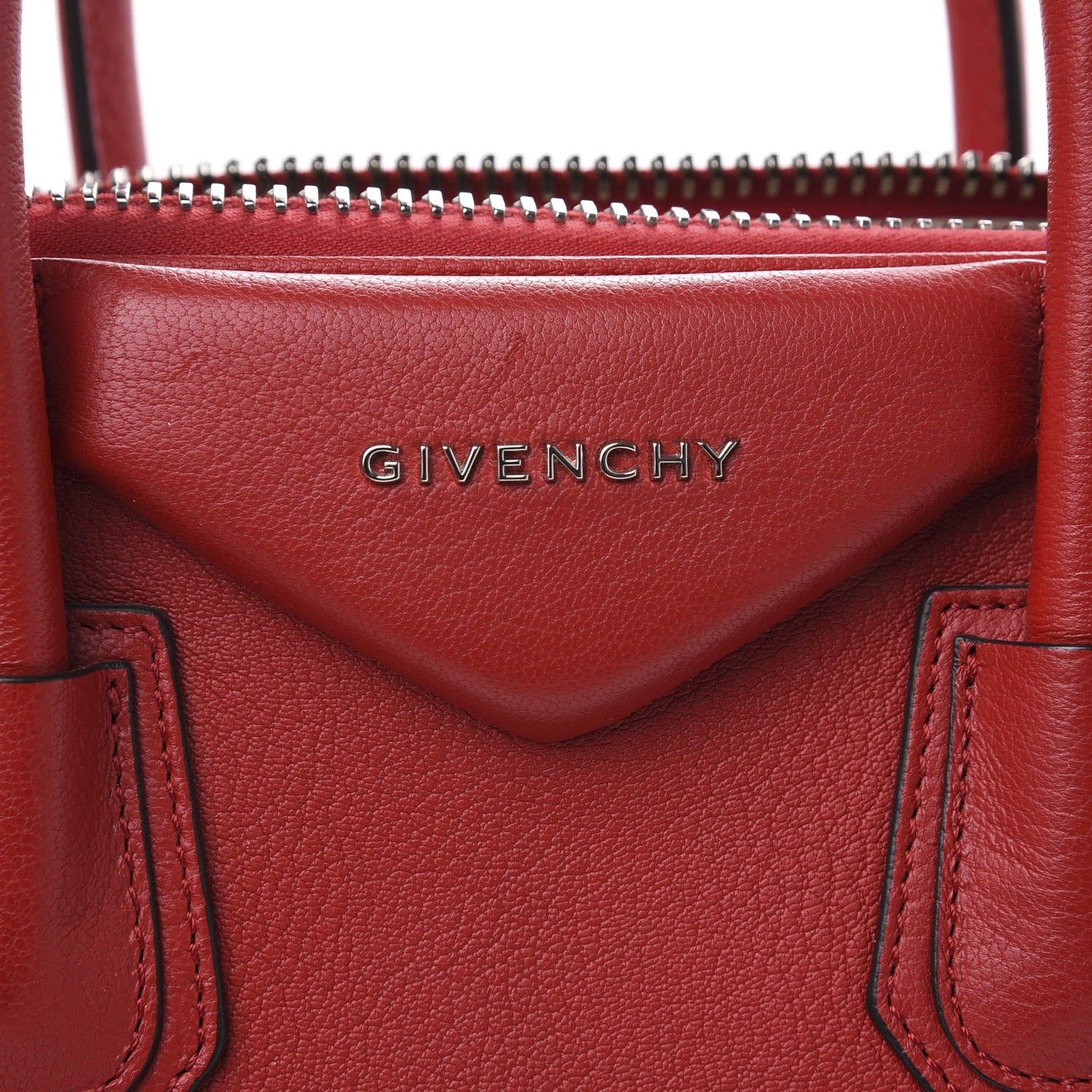 Givenchy Sugar Goatskin Small Antigona Bright Red 14 of 14