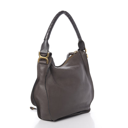Chloe Calfskin Medium Marcie Hobo Ash 2 of 17