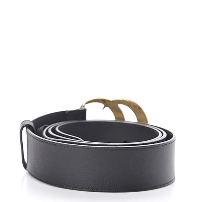 Gucci Calfskin Double G 40mm Belt 100 40 Black 3 of 6