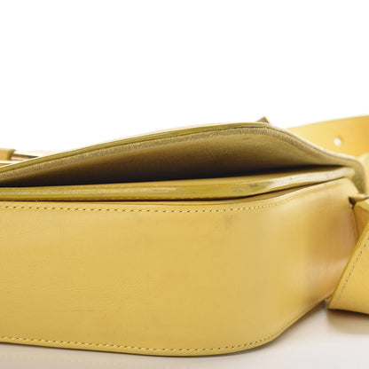 Saint Laurent Calfskin Classic Y Satchel Yellow 13 of 15