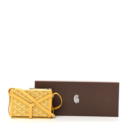 Goyard Goyardine Precious Metals Minaudiere Trunk Bag Gold 11 of 11