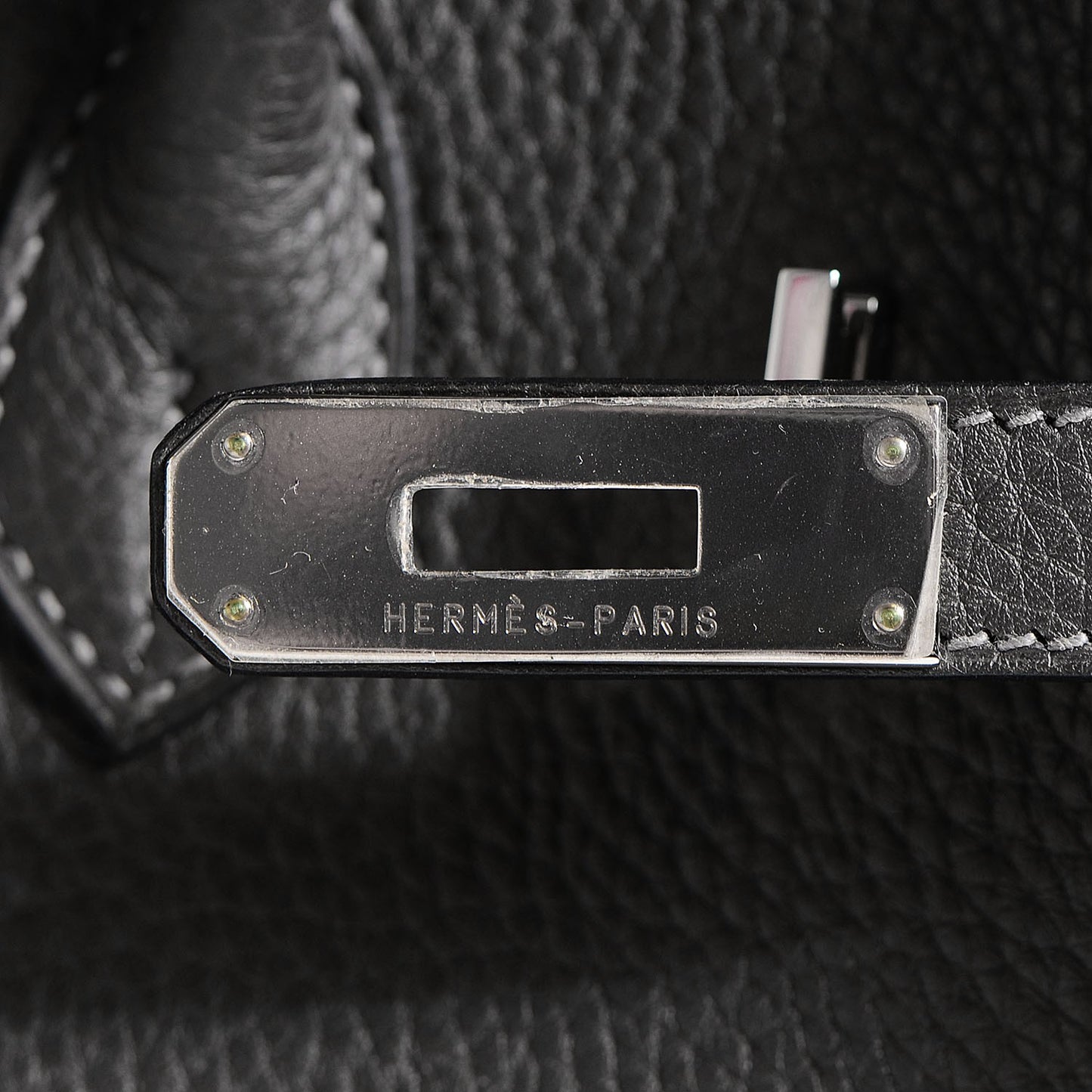 Taurillon Clemence Birkin 35 Graphite