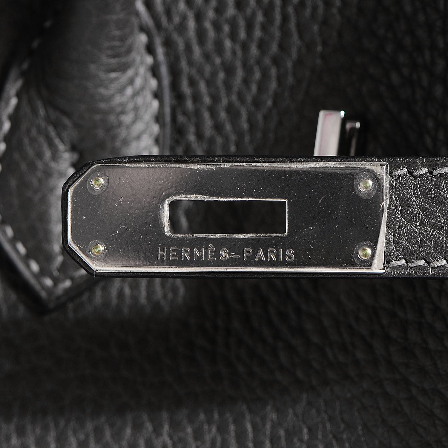 Hermes Taurillon Clemence Birkin 35 Graphite 13 of 27