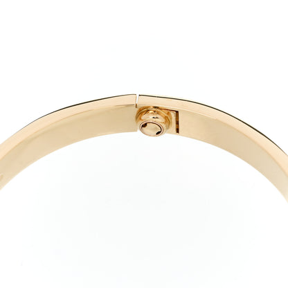 Cartier 18K Yellow Gold LOVE Bracelet 17 7 of 9