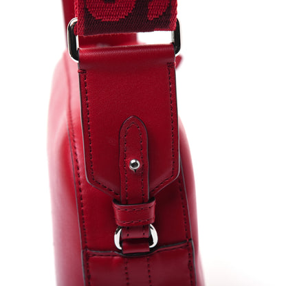 Stella McCartney Eco Alter Nappa Perforated Logo Mini Bag Red Amore 11 of 13