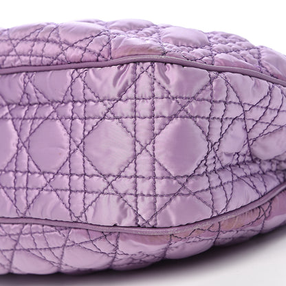 Christian Dior Nylon Cannage Tote Purple 19 of 20