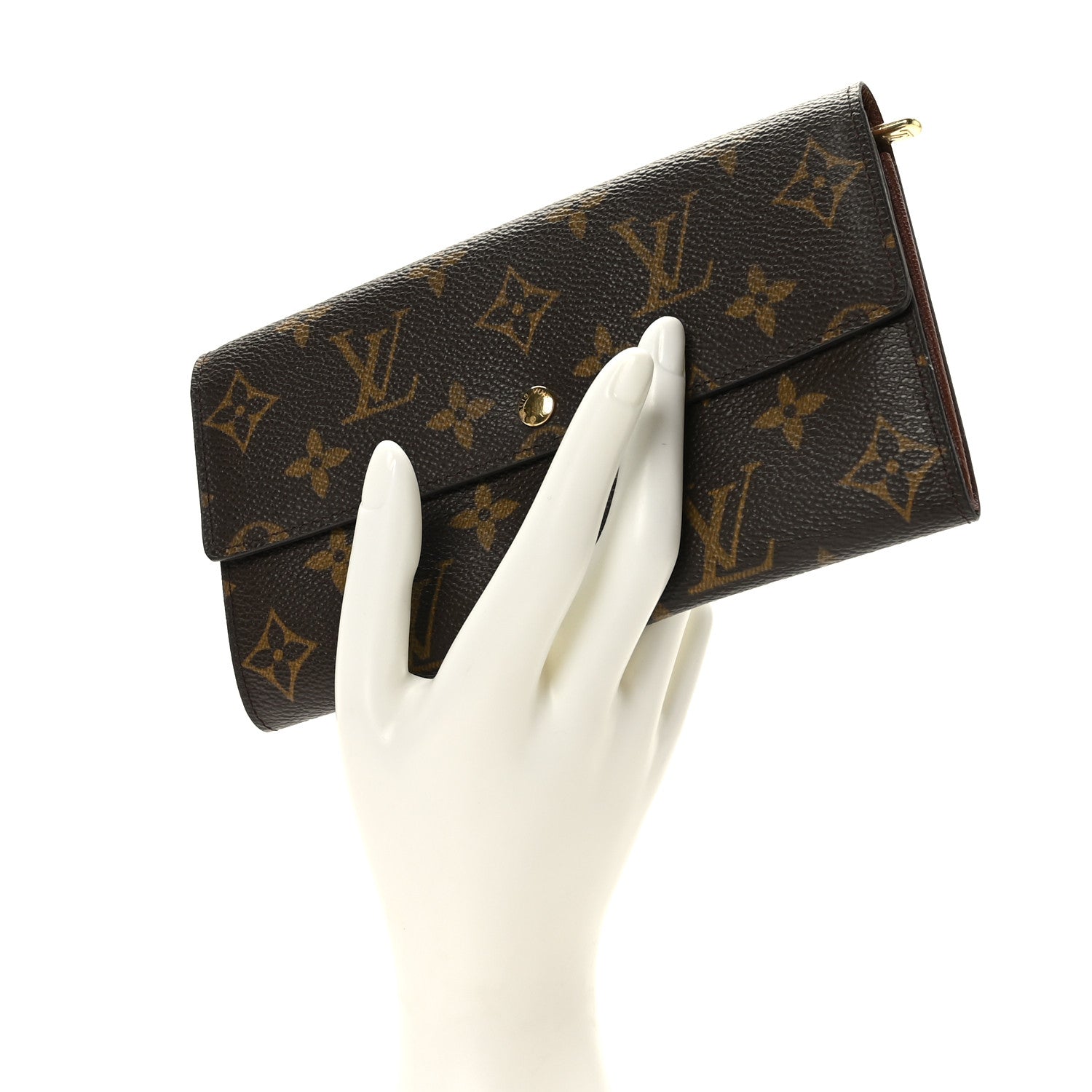 Louis Vuitton Monogram Sarah Wallet 2 of 7