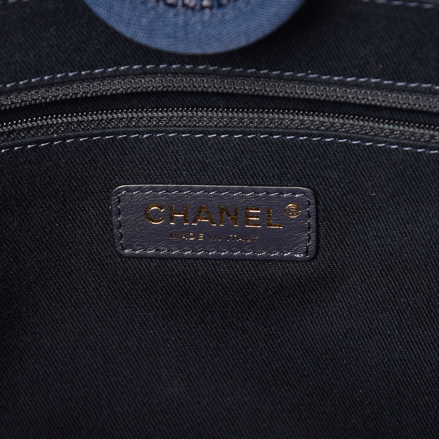 Chanel Woven Straw Raffia Small Deauville Tote 6 of 9
