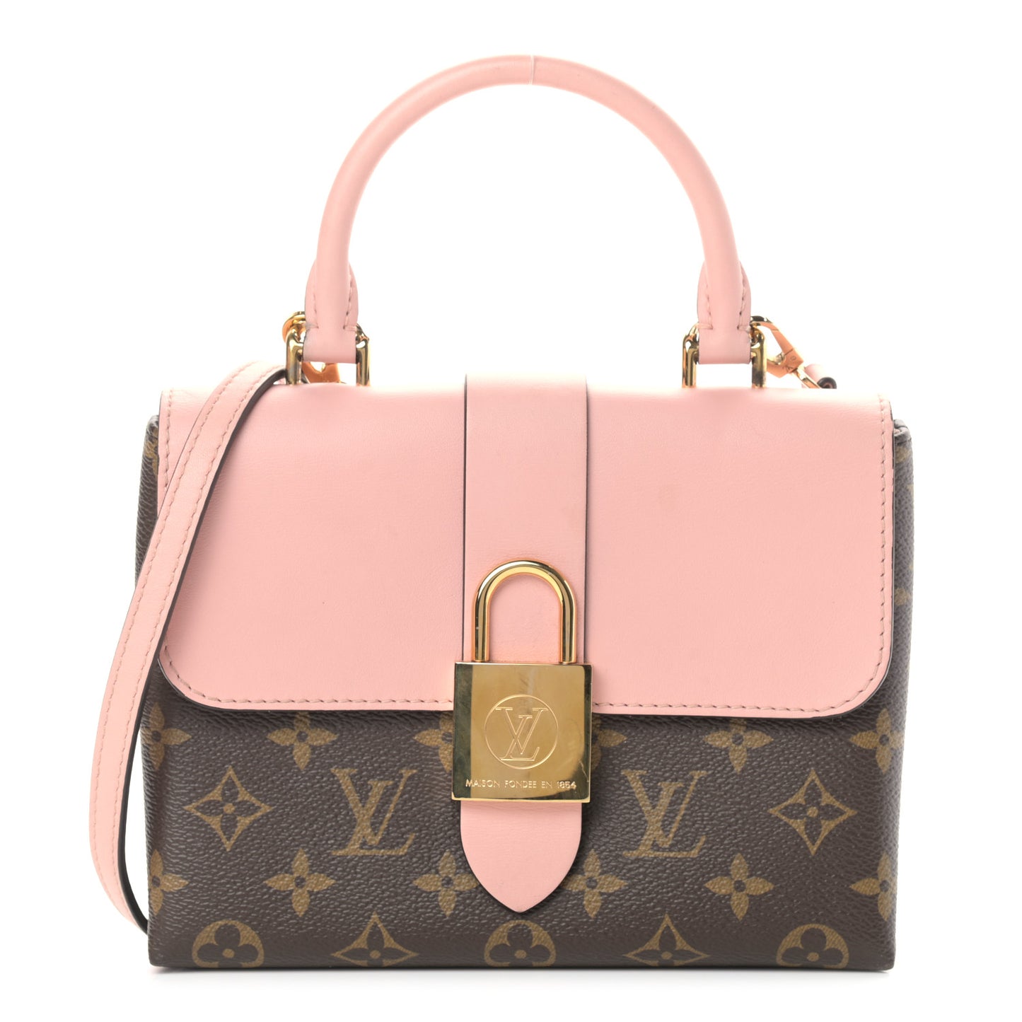 Monogram Locky BB Rose Poudre