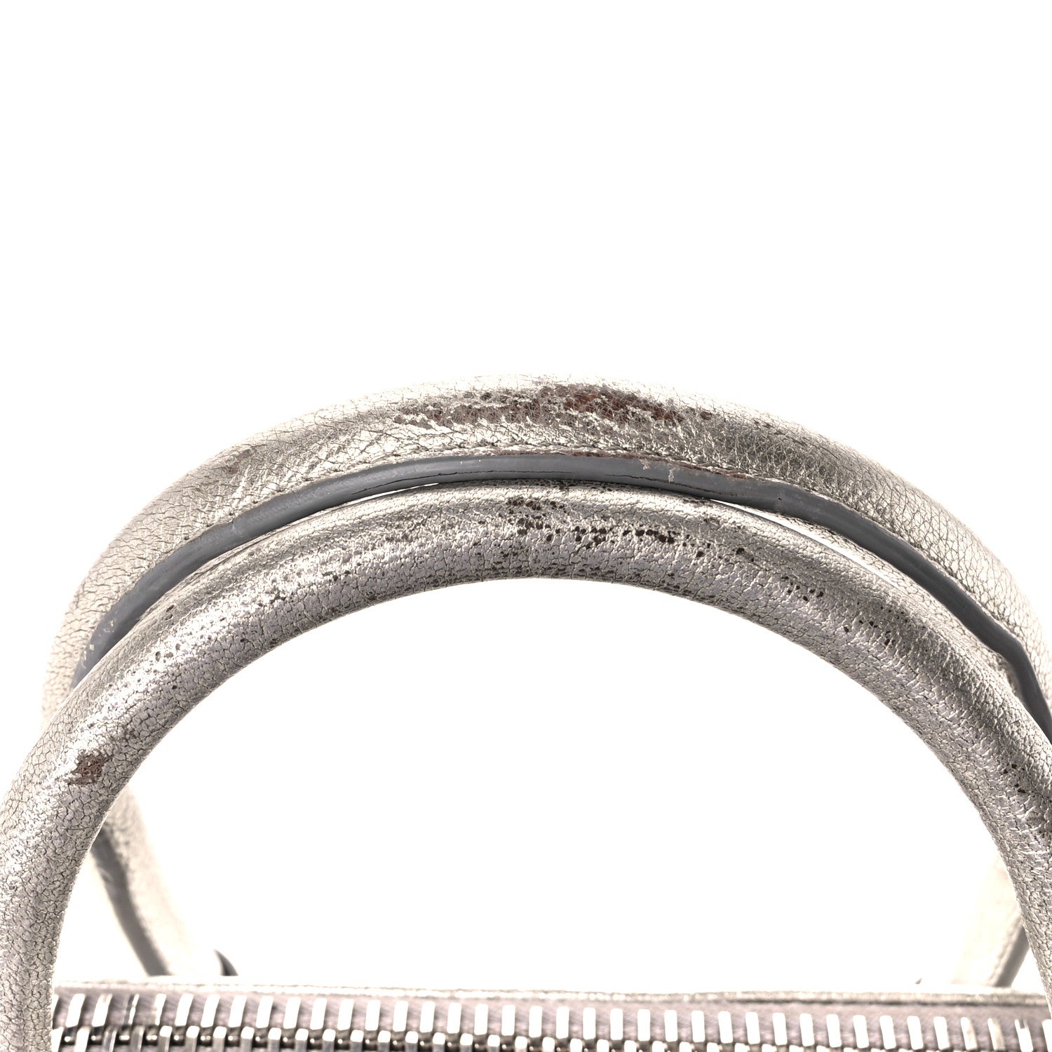 Givenchy Metallic Sugar Goatskin Small Antigona Silver 12 of 18