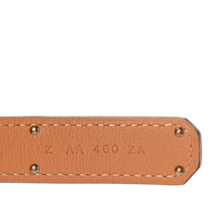 Hermes Epsom Kelly Belt Etoupe 4 of 7