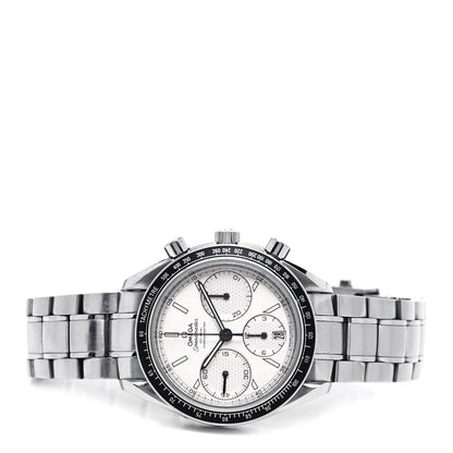 Omega Stainless Steel 40mm Speedmaster Racing Co-Axial Chronograph Automatic Watch White 326.30.40.50.02.001 4 of 16